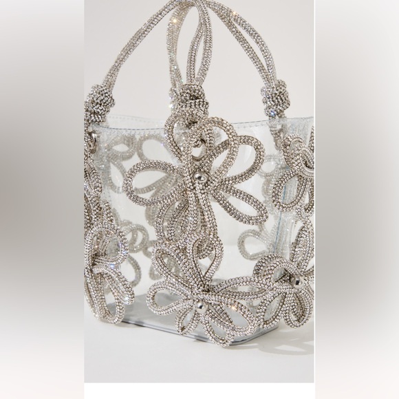 Cult Gaia Bloom Nano Top Handle Bag NWT - Picture 3 of 5